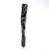 Pleaser - ADORE3011 Cuissardes à plateforme - Chaussures de pole dance - Noir Product image